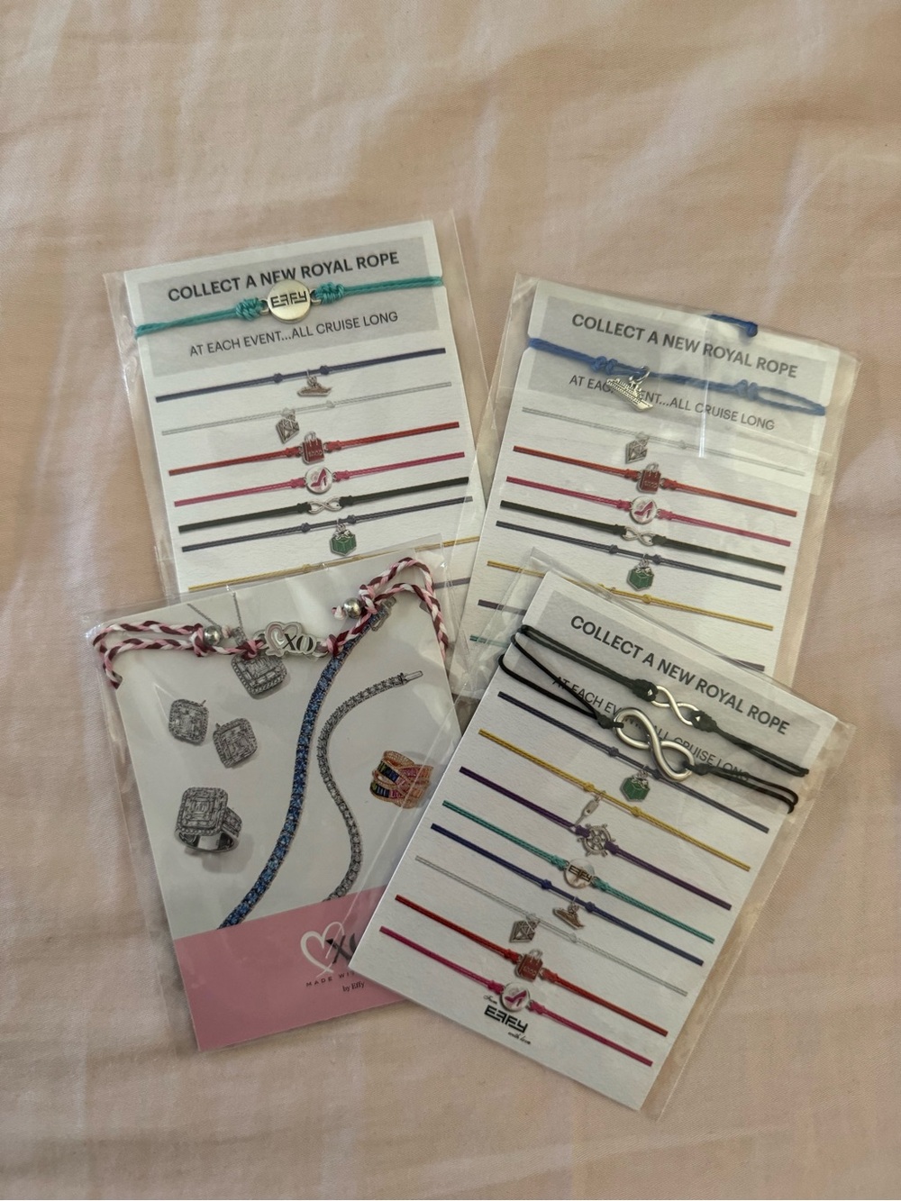 Royal Rope Charm Bracelet Bundle - Multicolor